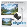 Equip USB-C Keystone Kupplung, USB 3.2 Gen 2, USB-C Buchse auf Buchse, Schwarz