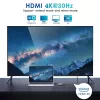 EQUIP USB-C Multiport Adapter mit 2x HDMI, RJ45, 2x USB-A, USB-C PD 100W, Grau