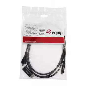 EQUIP USB-C auf USB-C + HDMI Adapter mit 100W PD, 4K/60Hz, Aluminium