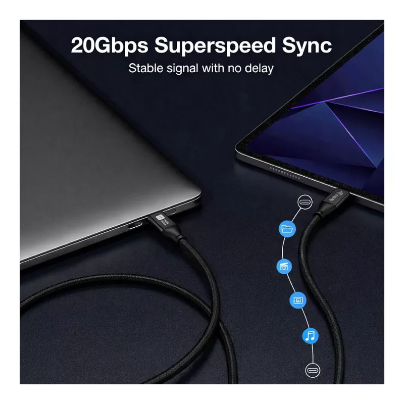 EQUIP USB-C auf USB-C + HDMI Adapter mit 100W PD, 4K/60Hz, Aluminium