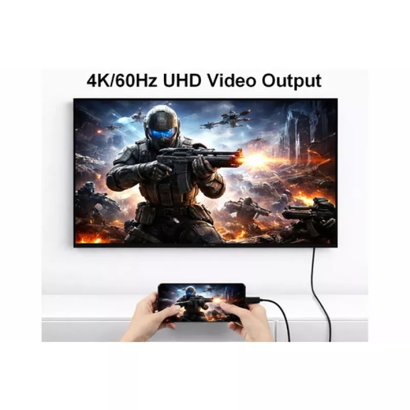 Equip USB-C auf USB-C + HDMI Adapter mit 100W Power Delivery, 4K 60Hz, Aluminium
