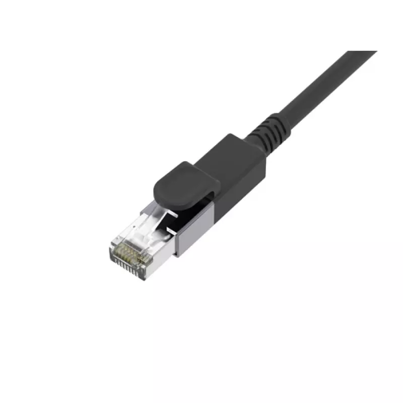 Equip USB-C + USB-A auf RJ45 Gigabit Ethernet Adapter, 5 m, Schwarz