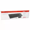 Equip Kabelloses Tastatur- und Maus-Set - Deutsches Layout - Schwarz