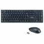 Equip Kabelloses Tastatur- und Maus-Set - Deutsches Layout - Schwarz