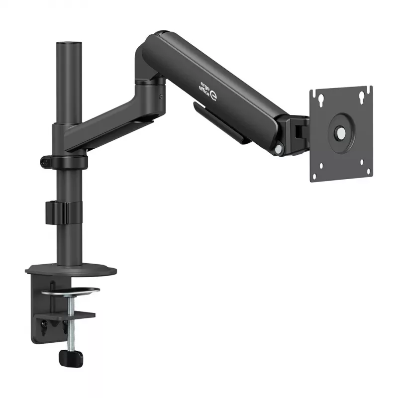 Ergo Office ER-691 B Gasfeder-Monitorhalterung für 17-32 inch Bildschirme, 1-10 kg, Matt Schwarz, VESA 75/100
