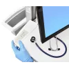 Ergotron Mobiler medizinischer Workstation-Wagen für LCD-Display / PC-Ausstattung - LiFe-Akku betrieben, EU - Medizinisch - Kunststoff, Aluminium, verzinkter Stahl - Grau, Weiß, poliertes Aluminium - Bildschirmgröße: bis zu 22 Zoll