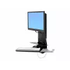 Ergotron Sit-Stand Vertical Lift, Patient Room - Montage-Kit (Handgelenkauflage, Maushalter, vertikale Verstellschiene, Barcode-Scanner-Halter, Tastaturablage, Monitorarm, ausziehbare Mausablage)