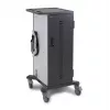 Ergotron YES35 Ladewagen für 35 Geräte - abschließbar, grau/weiß, bis 10 Zoll Bildschirm