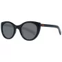 ERMENEGILDO ZEGNA SONNENBRILLE ZC0009-01A50 Unisex 50/23/145 mm Schwarz Acetat Graue Gläser UV400