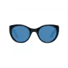 ERMENEGILDO ZEGNA Unisex Sonnenbrille ZC0009-01V50 - Schwarzer Acetatrahmen, graue Gläser 50/23/145 mm