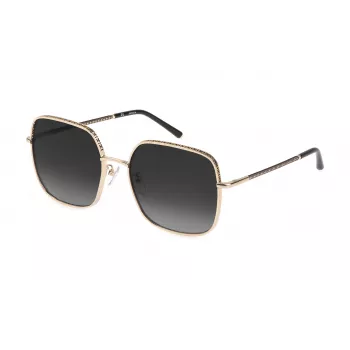 ESCADA Damen Butterfly-Sonnenbrille SESD52-590300 Braun Verlauf 59/19/140 mm