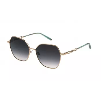 ESCADA Damen SESD94-5608FE Butterfly Sonnenbrille Havana Brown 56/17/140 mm
