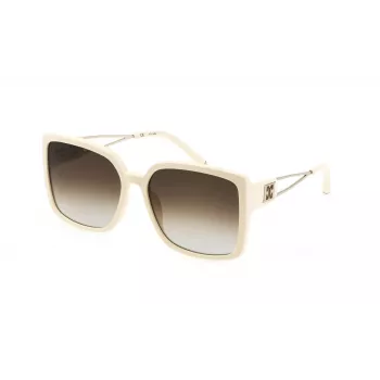 ESCADA Damen-Sonnenbrille SESD31-5906Y1 Havana Braun Verlauf Butterfly Acetat UV400