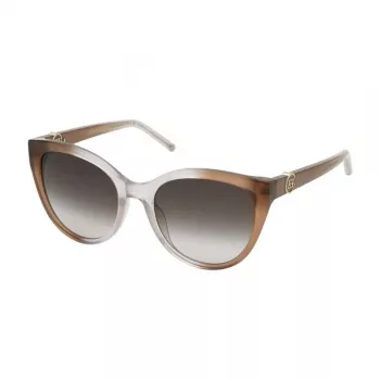 ESCADA Damen-Sonnenbrille SESD87-550AE3 Dark Havana Brown Gradient 55mm