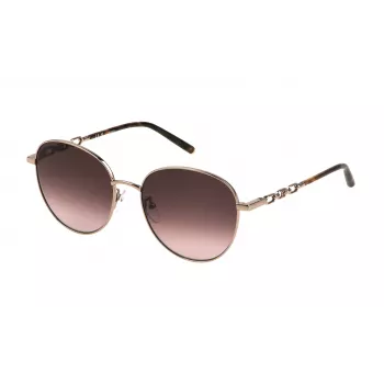 ESCADA Damen-Sonnenbrille SESD95-560A32 Brown Havana Butterfly 56/17/140 mm