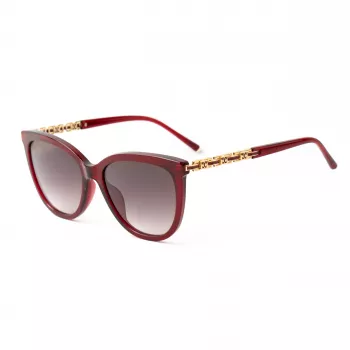 ESCADA Damen-Sonnenbrille SESD97-5406DC Dark Havana Gradient Brown 54/17/140 mm