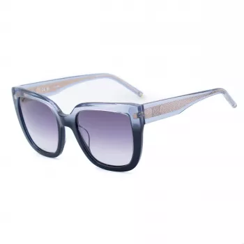 ESCADA Damen-Sonnenbrille SESD98-520N91 Havana Acetat Square Butterfly 52mm