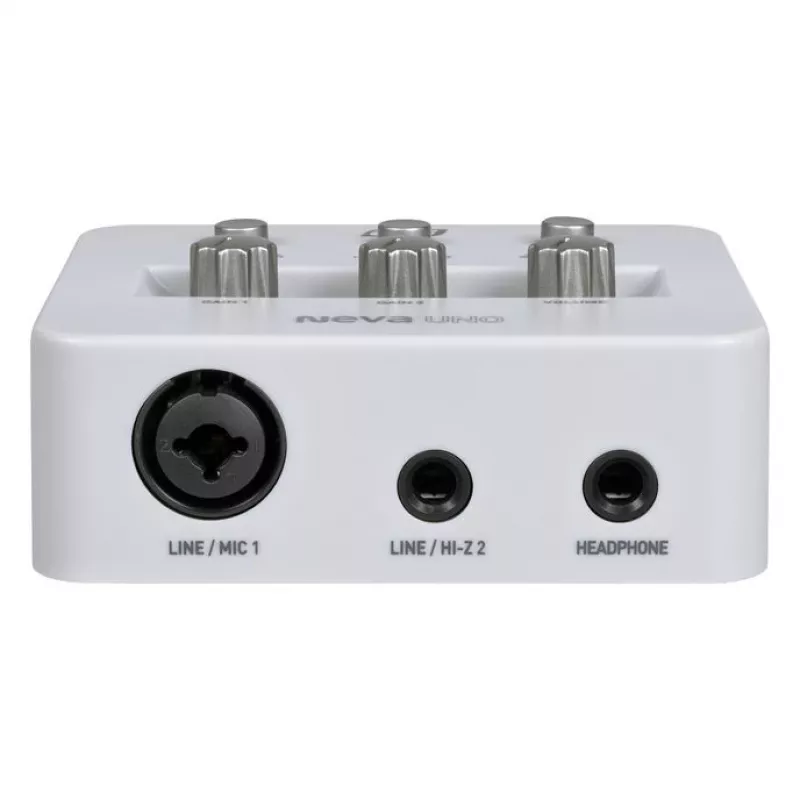 ESI Neva Uno – USB-C Audio-Interface, 24-bit/192 kHz, 2-In/2-Out, XLR/TRS Combo, +48V, Direct Monitoring