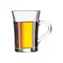 Esmeyer Amos Teegläser 250 ml, 6er-Set, Transparent, Hitzebeständiges Glas 410-632