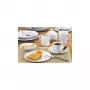 Esmeyer Heike tiefe Suppenteller 23 cm, Porzellan, Weiß, 6er-Set 433-239