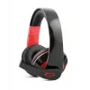 Esperanza EGH300R Kabelgebundenes Gaming-Headset mit omnidirektionalem Bügelmikrofon, Schwarz/Rot