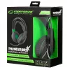 Esperanza EGH430 THUNDERBIRD Kabelgebundenes Gaming-Headset mit Mikrofon, Schwarz & Grün