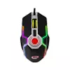 Esperanza EGM701 Mangora 8D Kabelgebundene Gaming-Maus, RGB-Beleuchtung, 7200 DPI, optischer Sensor, 6 Tasten, geflochtenes Kabel, rechtshändig, Schwarz