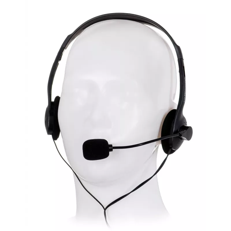 Esperanza EH102 Kabelgebundenes Headset mit Mikrofon - Schwarz