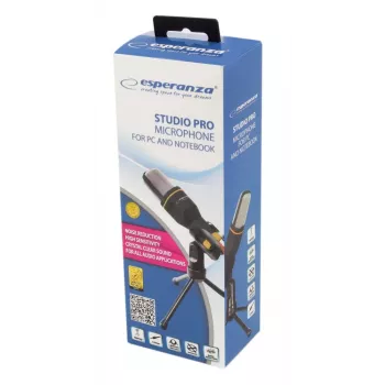 Esperanza EH182 Studio Pro Tischmikrofon Schwarz