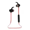 Esperanza EH186K Kabellose In-Ear-Sport-Neckband-Bluetooth-Kopfhörer mit Mikrofon, Schwarz/Rot