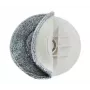 Esperanza EHS007 Wischset mit Schleuderfunktion, Mikrofaser, 2 Köpfe, Edelstahlstiel, Grün/Grau