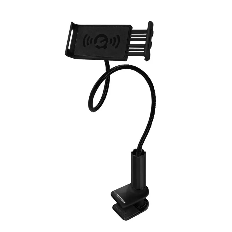 Esperanza EMH142 Desktop-Halterung für Smartphones und Tablets, Schwarz