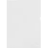 Esselte Standard A4 Dokumentenhüllen, Polypropylen, genarbt, 0,12 mm, oben und seitlich offen, dokumentensicher, Daumenausschnitt, 100er-Pack 54832