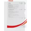 Esselte Standard A4 Dokumentenhüllen, Polypropylen, genarbt, 0,12 mm, oben und seitlich offen, dokumentensicher, Daumenausschnitt, 100er-Pack 54832