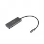 ESTUFF ES623007 USB-C Ladehub 165W GaN 4-Port Power Delivery Spacegrau