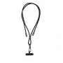 ESTUFF Lanyard-Kabel USB-C auf USB-C 60W PD 480Mbps 15cm Schwarz