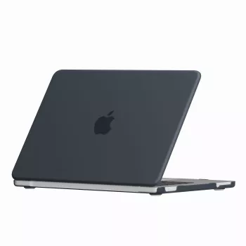 ESTUFF MacBook Neo 13 Black Frosted Case für 13,6 inch MacBook Air (M3, 2024)