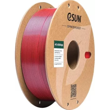 eSUN ePLA-Silk Magic 1,75mm Schwarz-Rot 1kg 3D-Drucker-Filament EPLA-SILKMAGIC-P175BR1