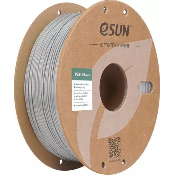eSUN PETG 1,75mm Silber 1kg 3D-Drucker-Filament PETG-Basic175S1P1