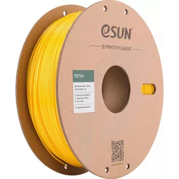 eSUN PETG+ 3D-Drucker Filament 1,75mm 1kg Gelb Papierspule PETG+175Y1P1