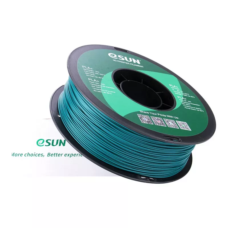 ESUN PLA+ 1,75 mm grünes 3D-Druckerfilament, 1 kg