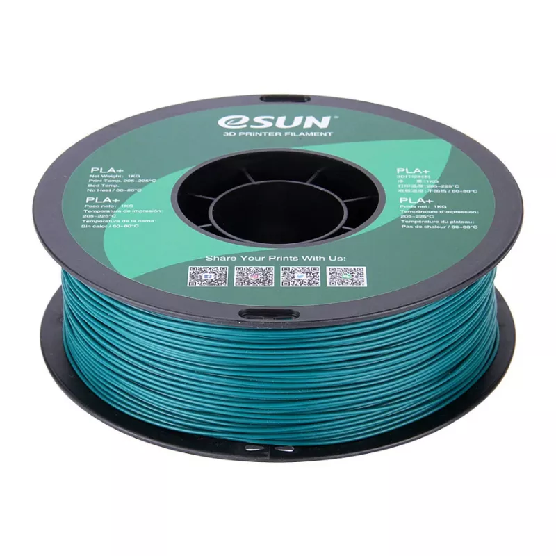 ESUN PLA+ 1,75 mm grünes 3D-Druckerfilament, 1 kg