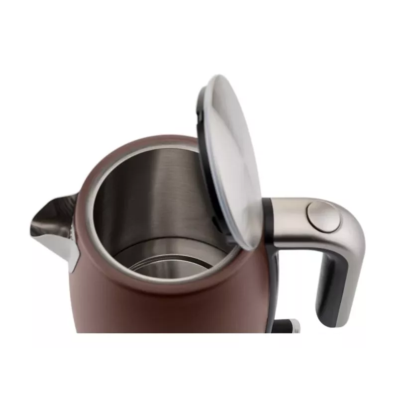 ETA Erika Wasserkocher 2200 W 1,7 L Edelstahl Braun
