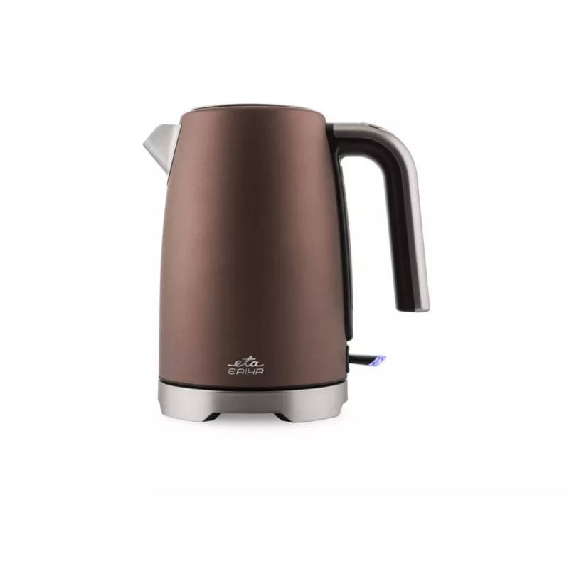 ETA Erika Wasserkocher 2200 W 1,7 L Edelstahl Braun