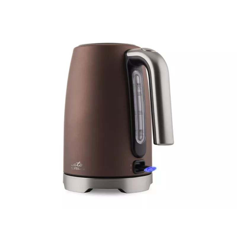 ETA Erika Wasserkocher 2200 W 1,7 L Edelstahl Braun