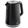 ETA Nora Wasserkocher 1,7 l, 2200 W, Schwarz, kabellos mit 360°-Drehfuß