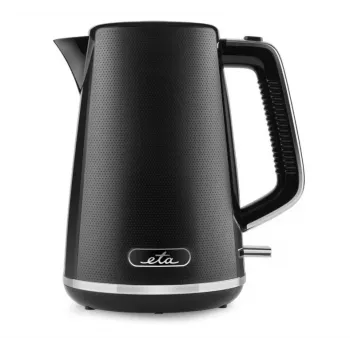 ETA Nora Wasserkocher 1,7 l, 2200 W, Schwarz, kabellos mit 360°-Drehfuß