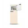 ETA Storio Retro ETA253390040EN Freistehender Kühl-Gefrierschrank mit Gefrierfach oben, 215 L Gesamtinhalt, Beige, Energieeffizienzklasse E, 38 dB