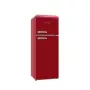 ETA Storio Retro Kühlschrank-Gefrierkombination 215L freistehend Rot Energieklasse E