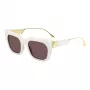 ETRO ETRO0027GSSZJ Damen-Sonnenbrille im Butterfly-Stil, Havanna-Rahmen, braune Gradientengläser, 52 mm